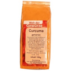 Curcuma gemahlen 100g