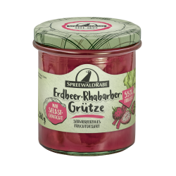 Erdbeer-Rhabarber Grütze...